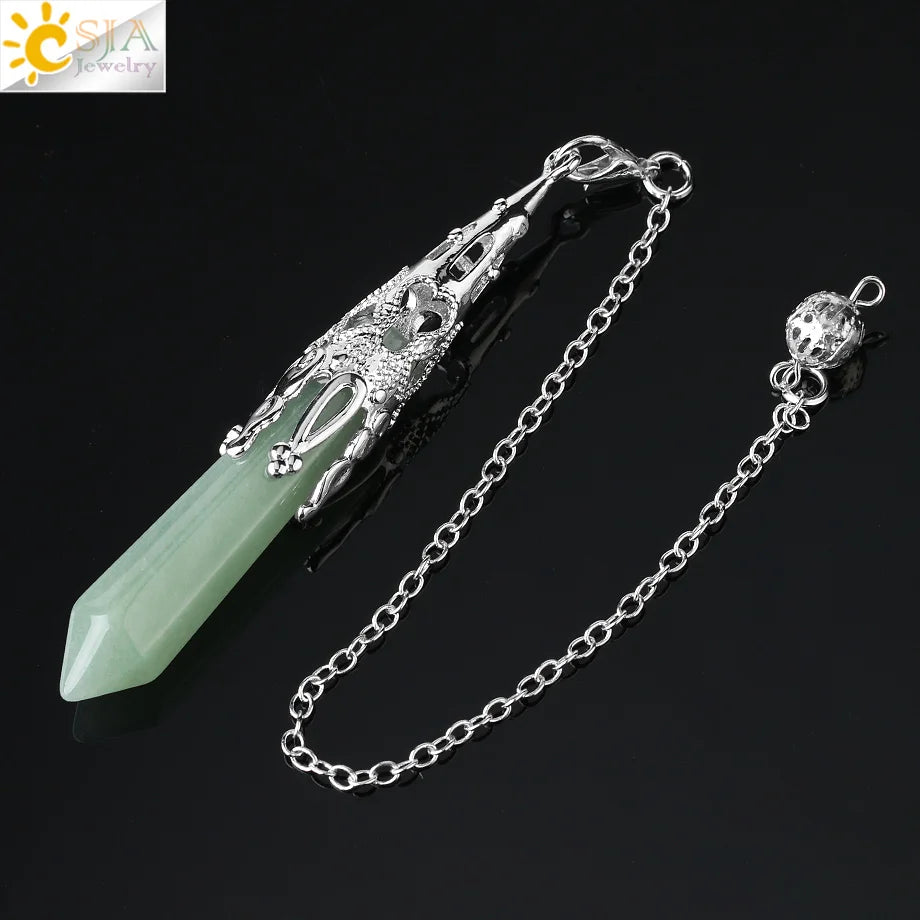 CSJA Crystal Pendulum for Divination