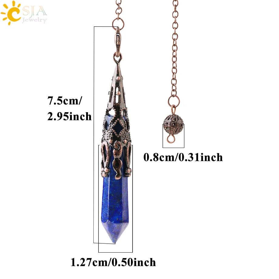 CSJA Crystal Pendulum for Divination