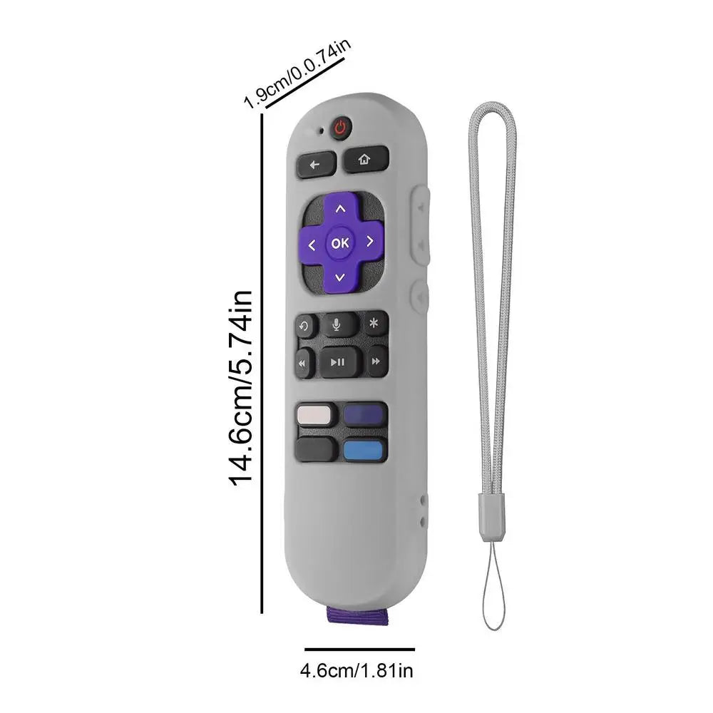 ROKUTV Remote Silicone Rubber Case
