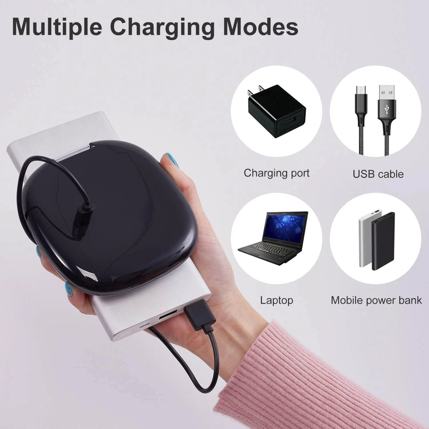 Portable Rechargeable Makeup Mirror
