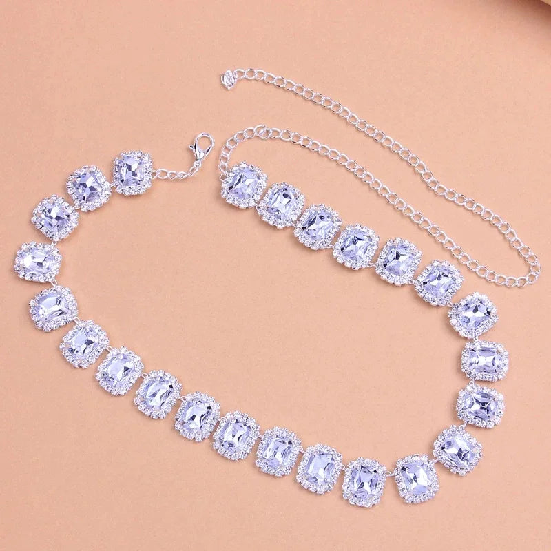 Rhinestone Collar Necklace