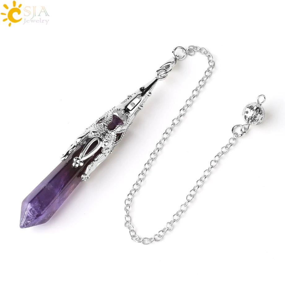 CSJA Crystal Pendulum for Divination