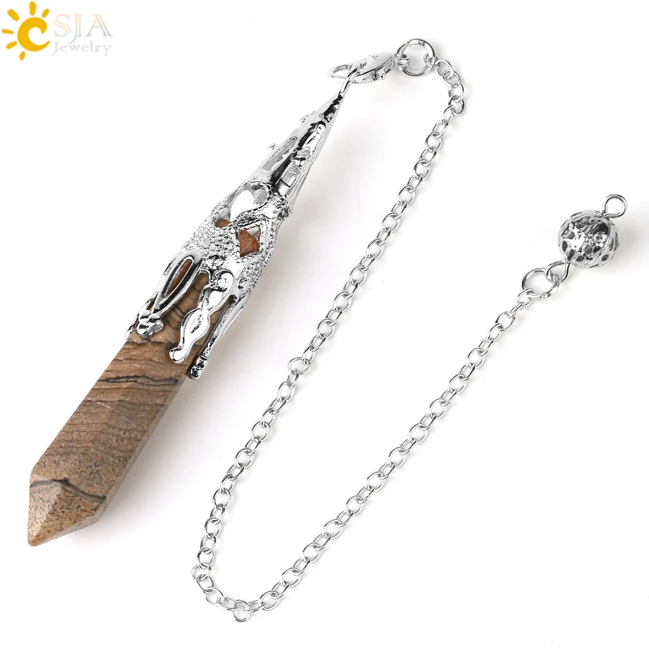 CSJA Crystal Pendulum for Divination