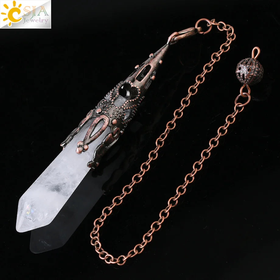 CSJA Crystal Pendulum for Divination