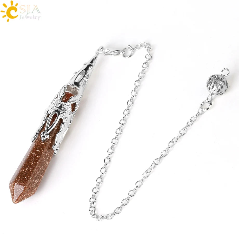 CSJA Crystal Pendulum for Divination