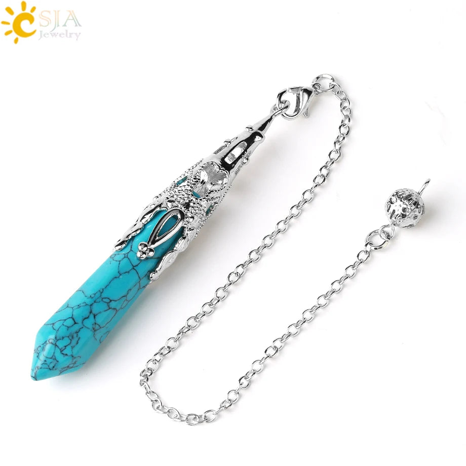 CSJA Crystal Pendulum for Divination