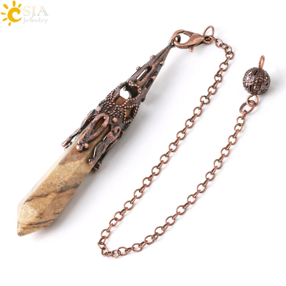 CSJA Crystal Pendulum for Divination