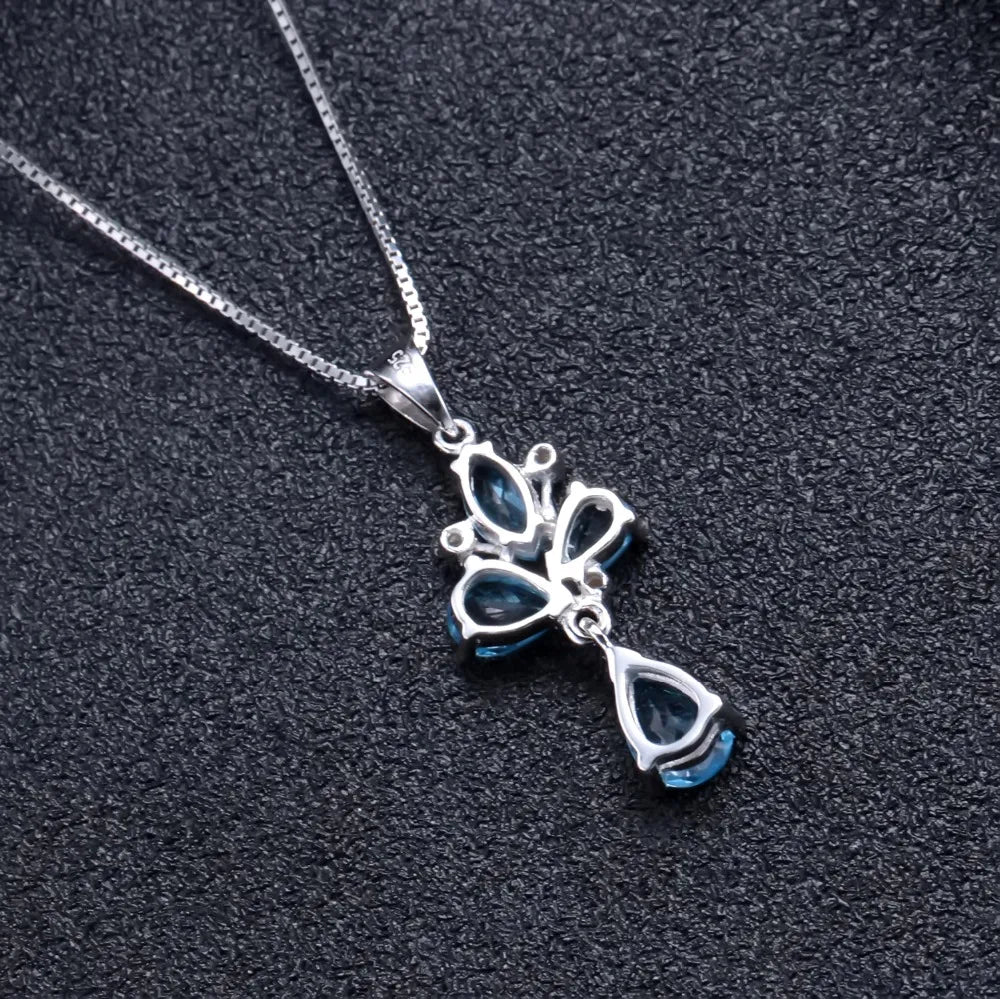 GEM'S BALLET Sterling Silver Necklace