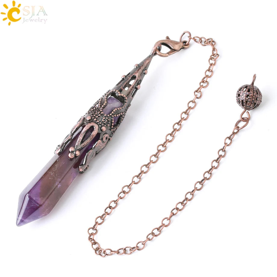 CSJA Crystal Pendulum for Divination