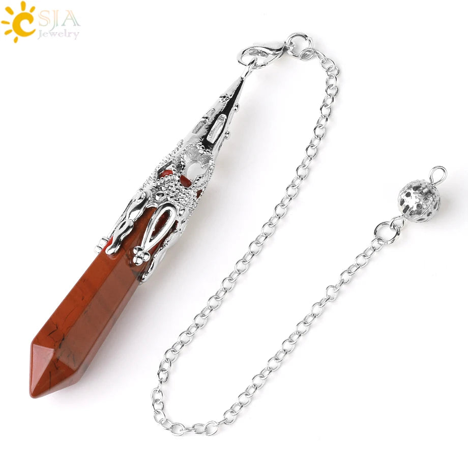 CSJA Crystal Pendulum for Divination