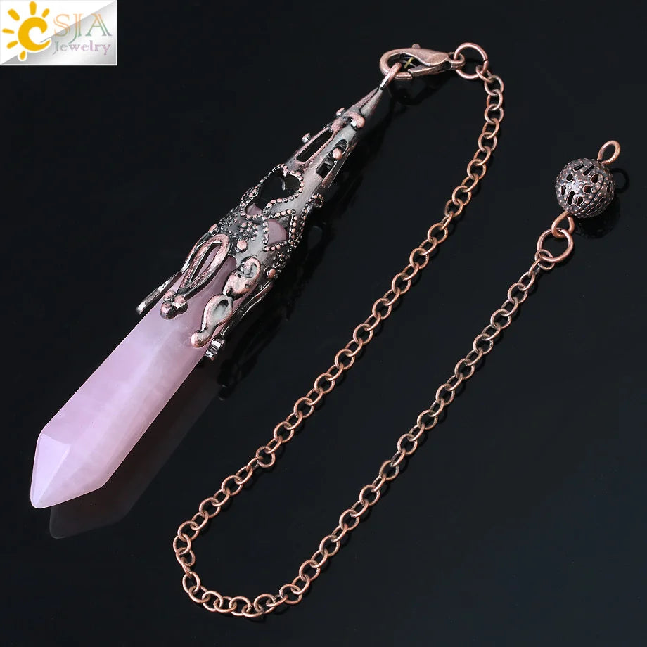 CSJA Crystal Pendulum for Divination