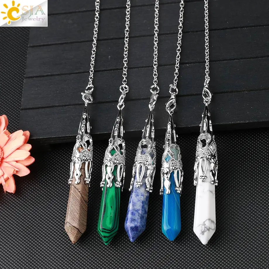 CSJA Crystal Pendulum for Divination