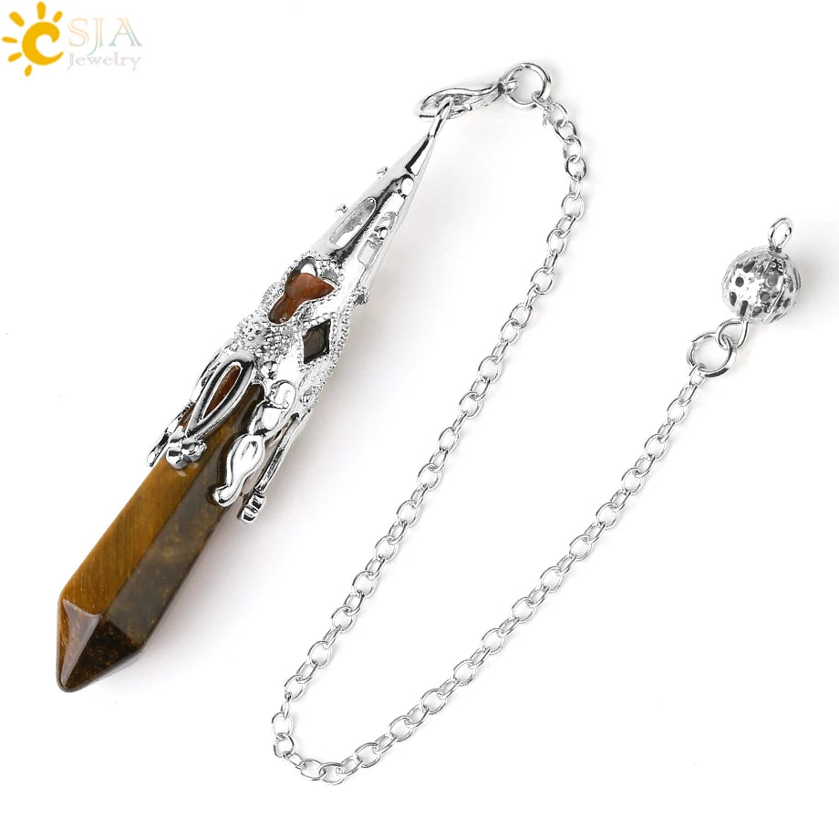 CSJA Crystal Pendulum for Divination