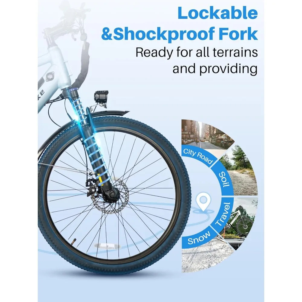 26" Electric Mountain Bike