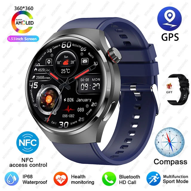 GT4 PRO Smart Watch for Men