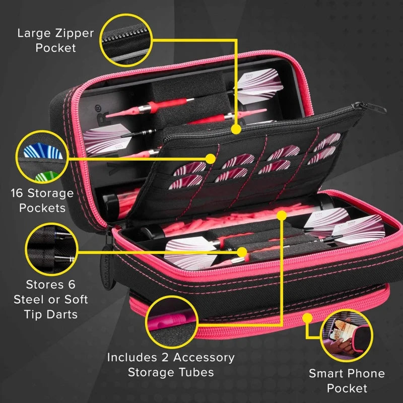 Dart Case for Soft and Steel Tip Darts