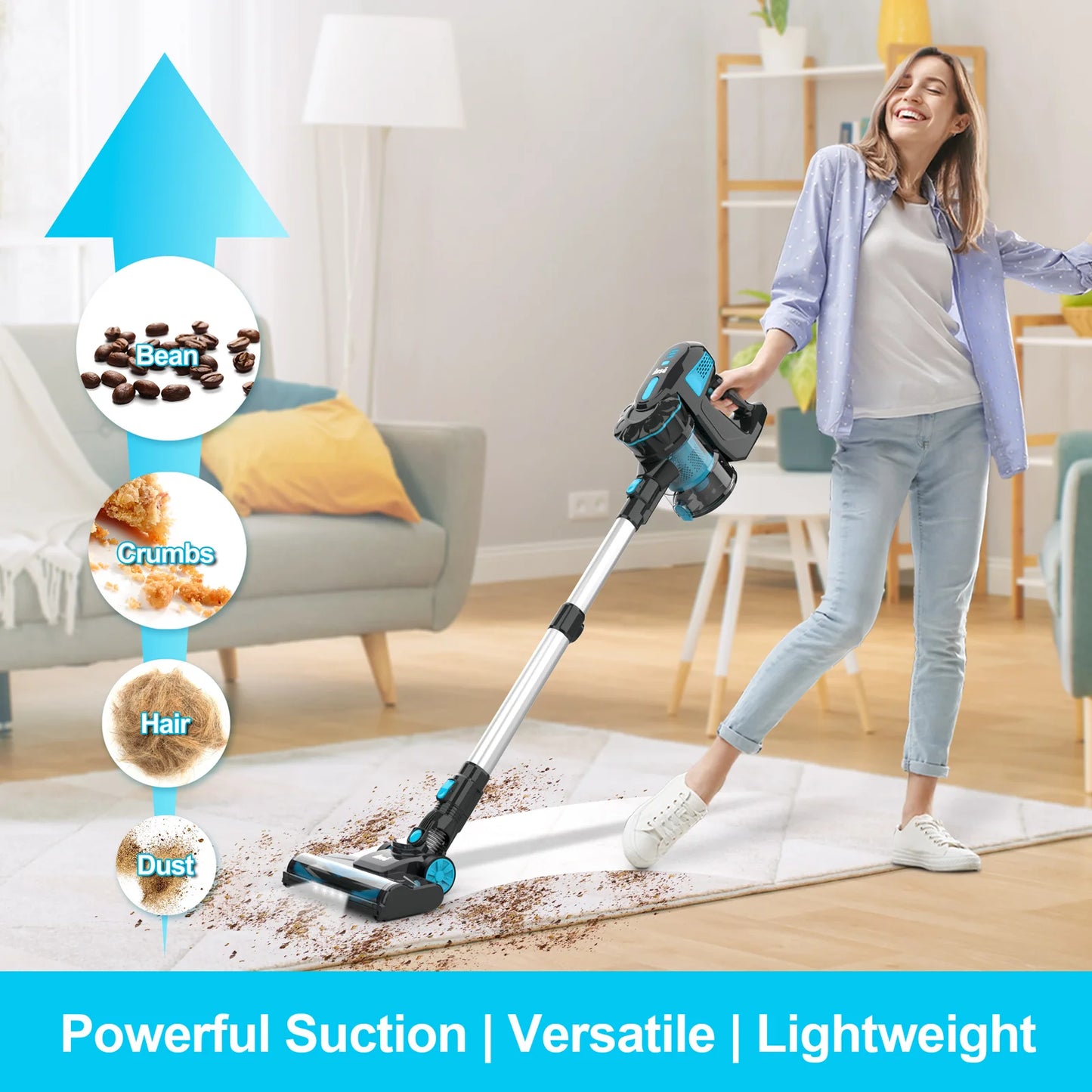 INSE Cordless Vacuum Cleaner
