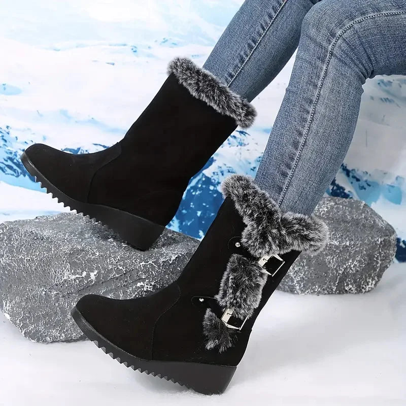 Mid-Calf Comfortable Warm Boots
