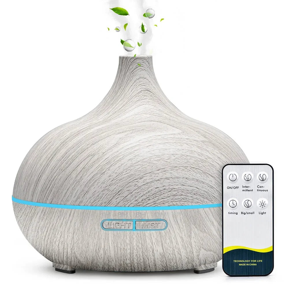 Wood Grain Ultrasonic Air Humidifier