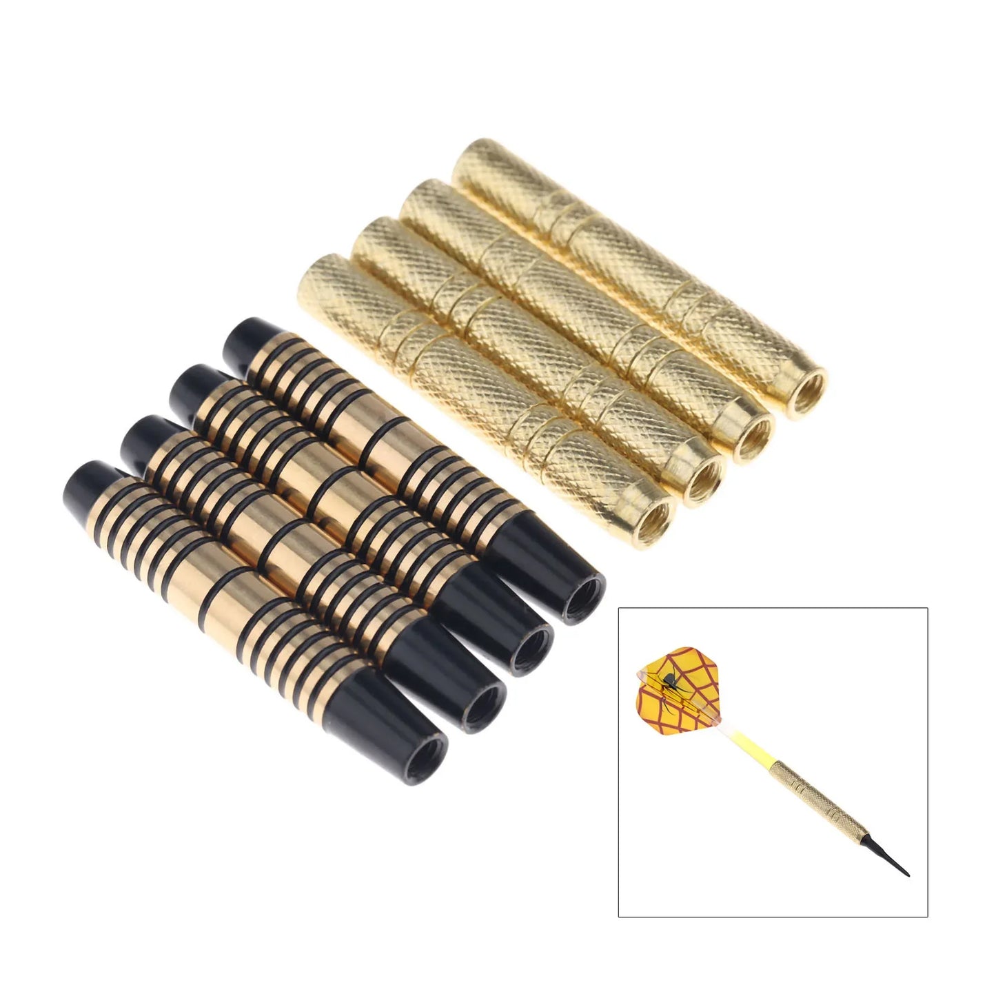 4 Pcs 49mm 16g / 47mm 12g Dart Barrels