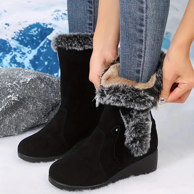 Mid-Calf Comfortable Warm Boots