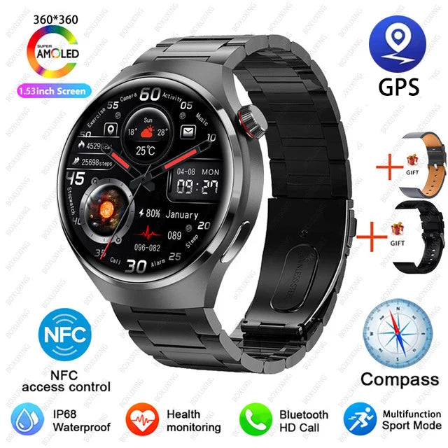 GT4 PRO Smart Watch for Men