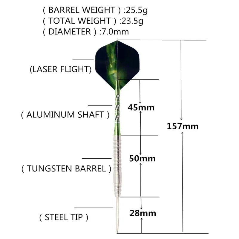 Tungsten Steel Tip Darts