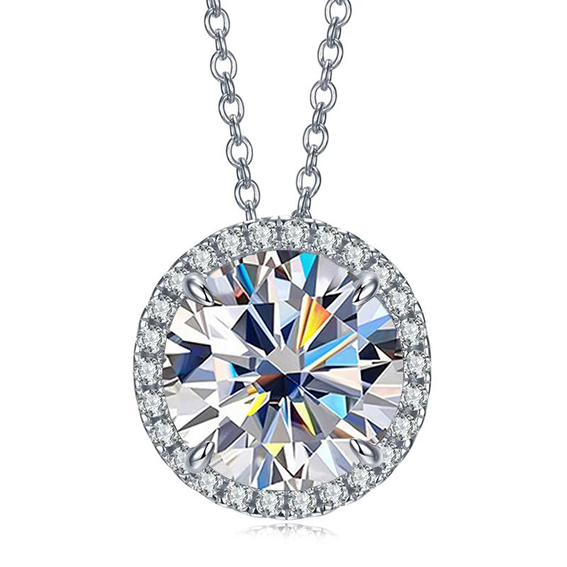 JoyceJelly Classic Moissanite Jewerly