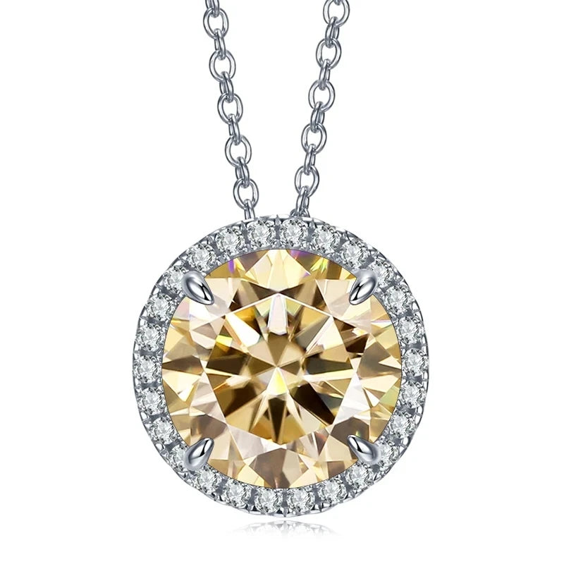 JoyceJelly Classic Moissanite Jewerly