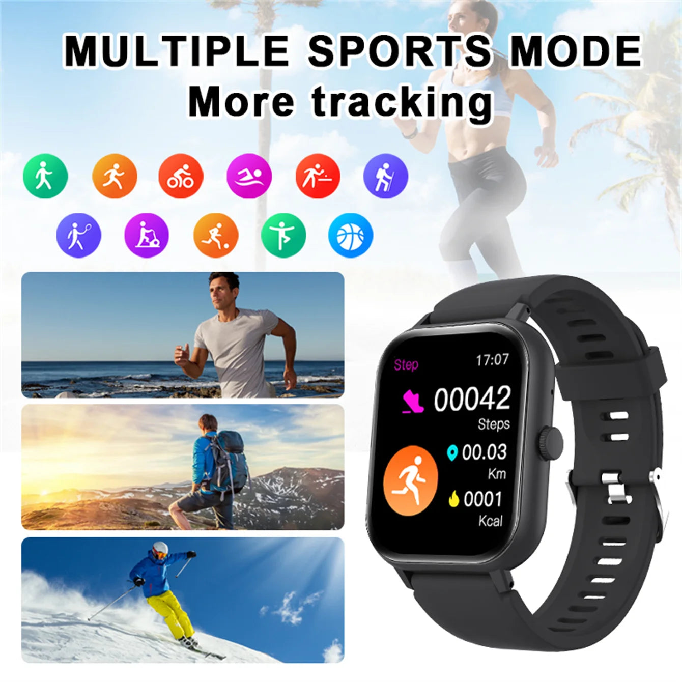 Sport watches for iPhone/Andriod