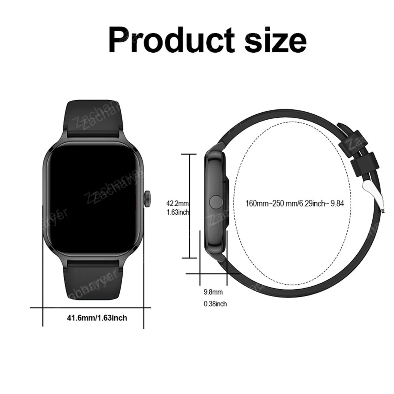 Smart watch for men and women