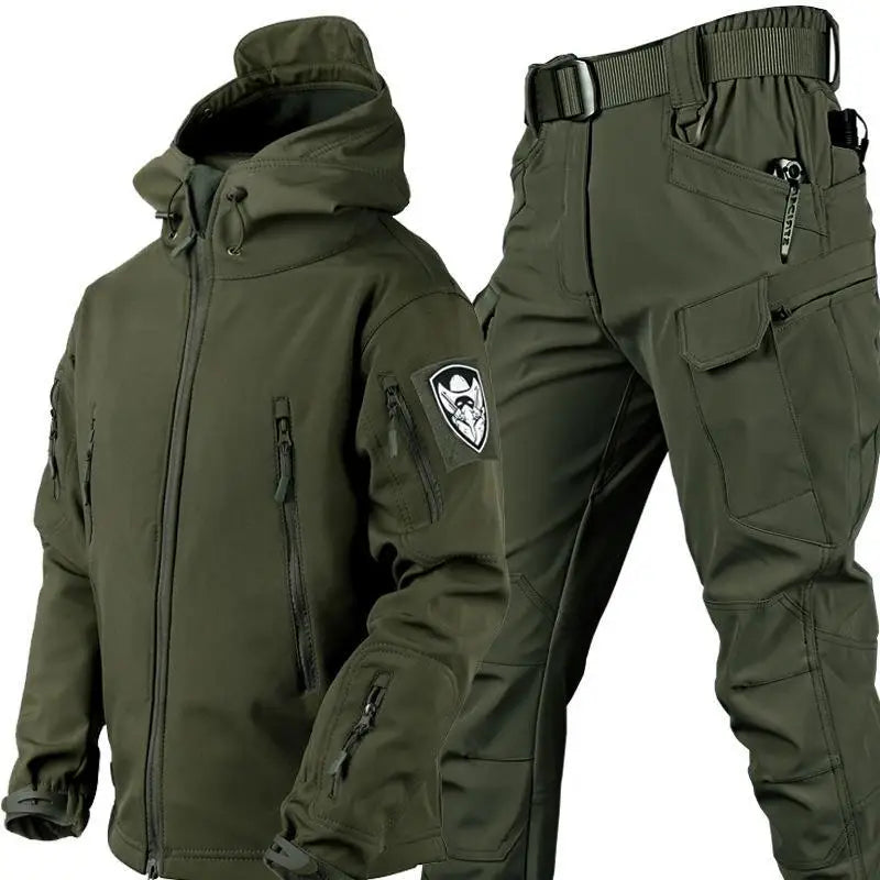 Shark Skin Jackets / Pants Set