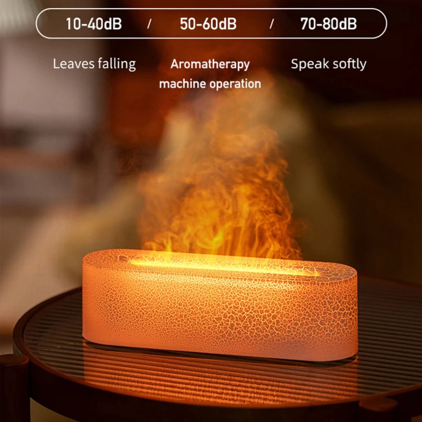 Colorful Flame Aromatherapy Diffuser