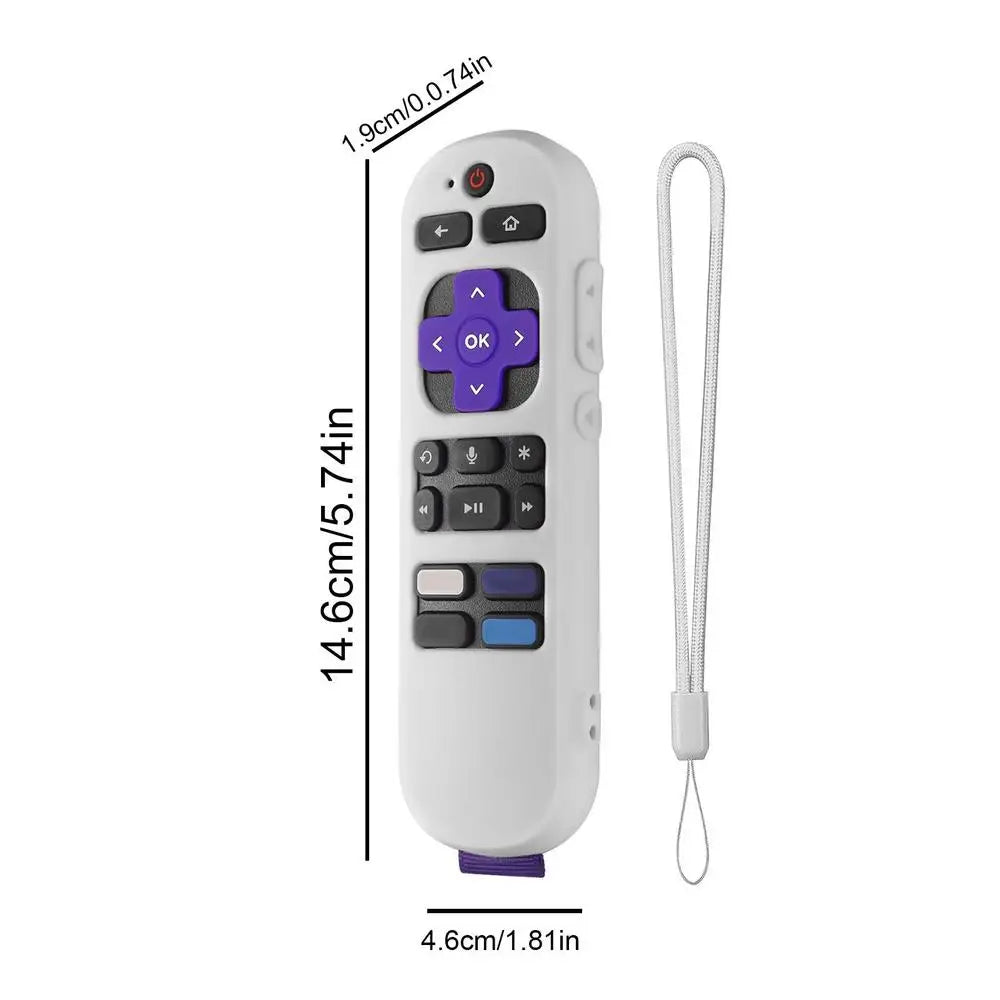 ROKUTV Remote Silicone Rubber Case