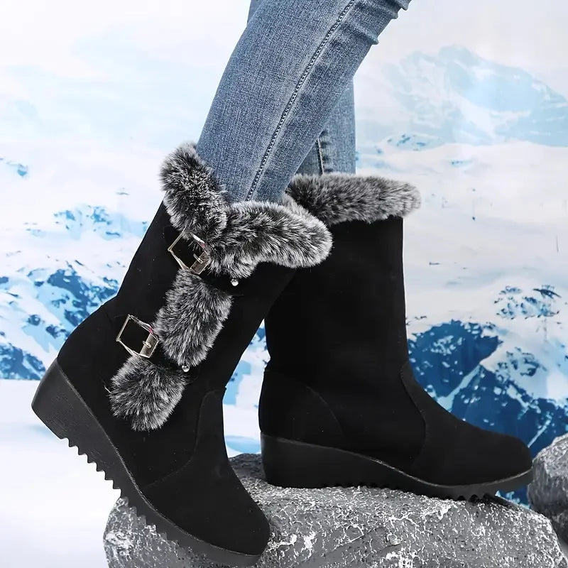 Mid-Calf Comfortable Warm Boots