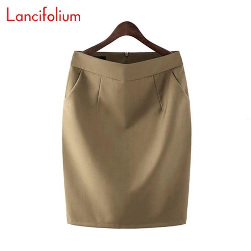 Office High Waist Business Skirt