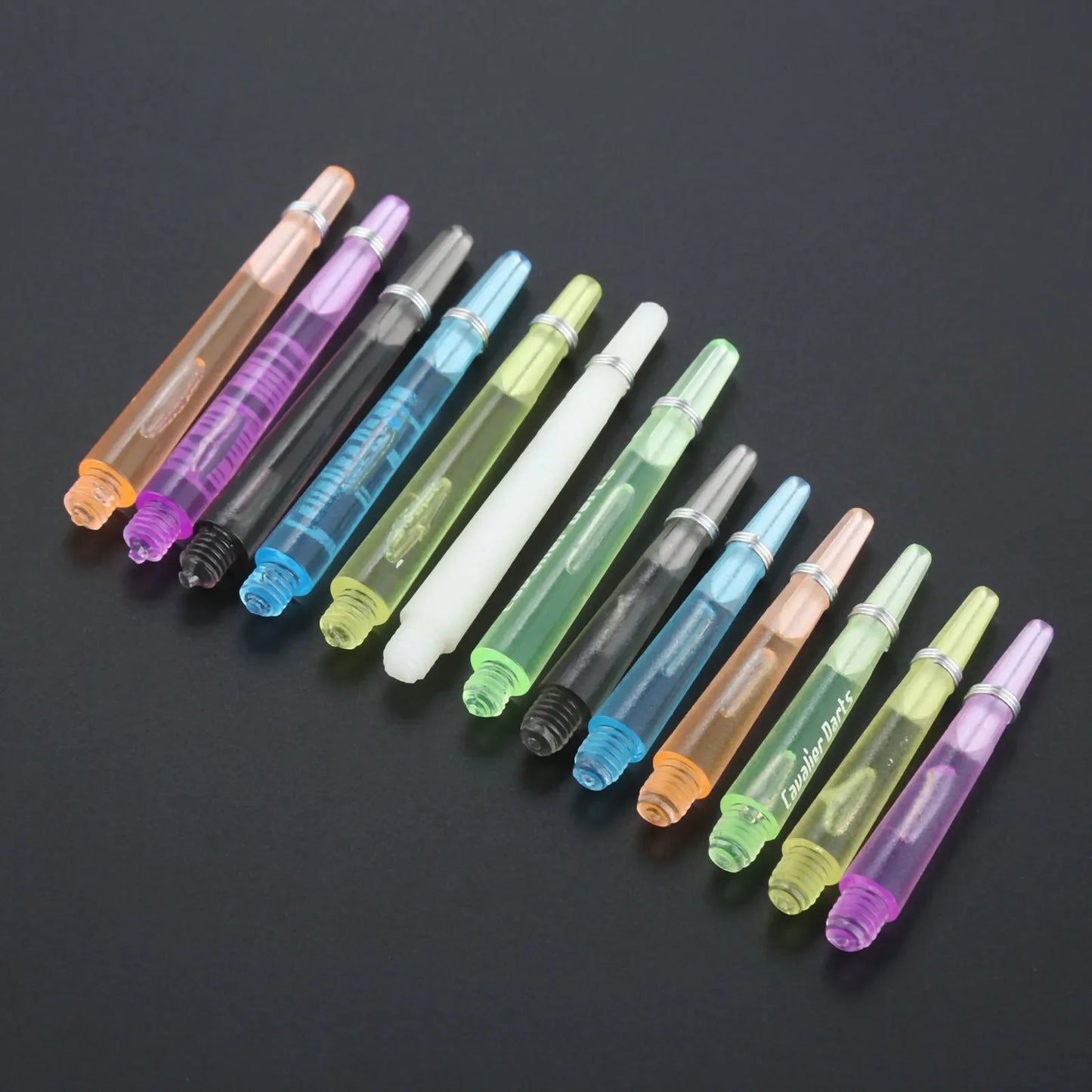 12pcs Transparent Dart Stems