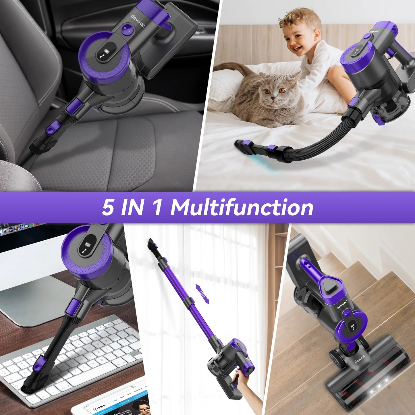 DEVOAC V90 Cordless Vacuum Cleaner