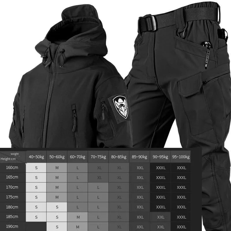 Shark Skin Jackets / Pants Set