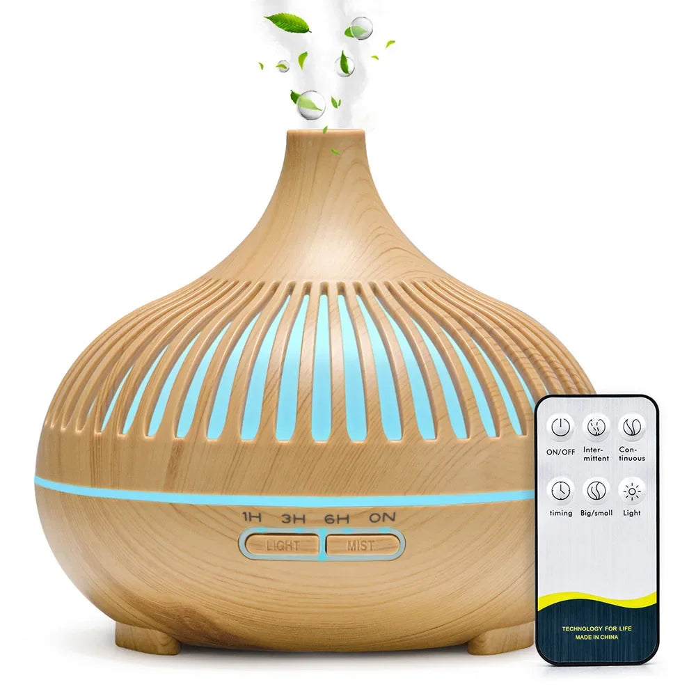 Wood Grain Ultrasonic Air Humidifier