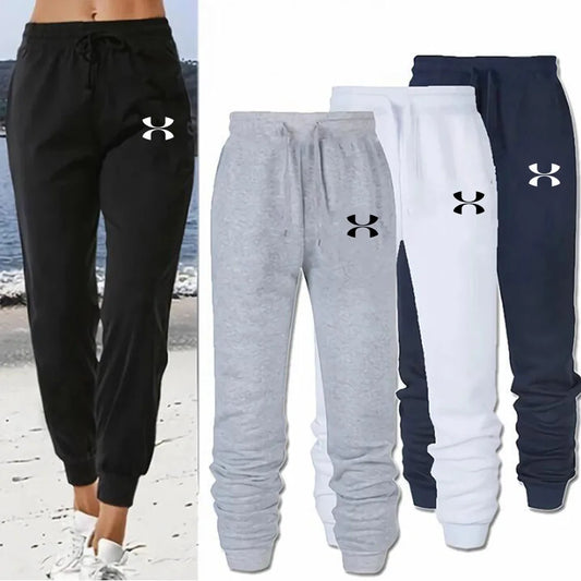 Letter Print Sports Jogger Pants