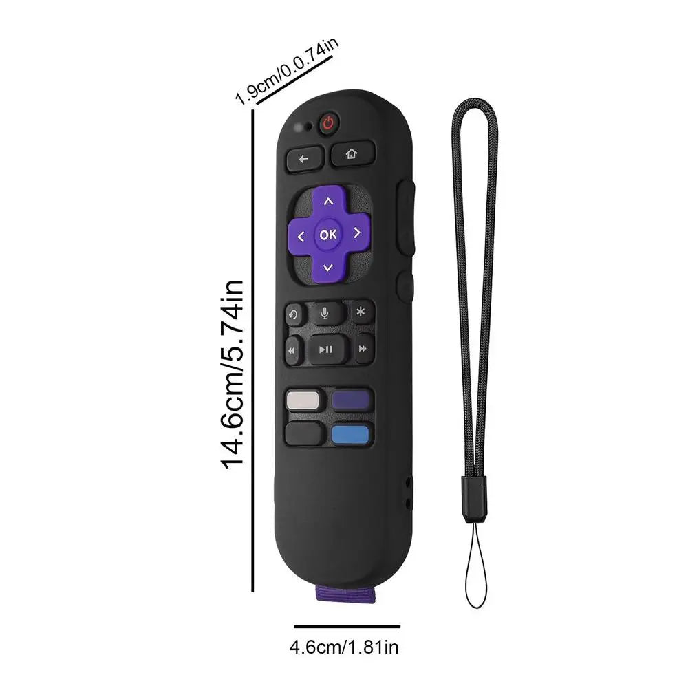 ROKUTV Remote Silicone Rubber Case