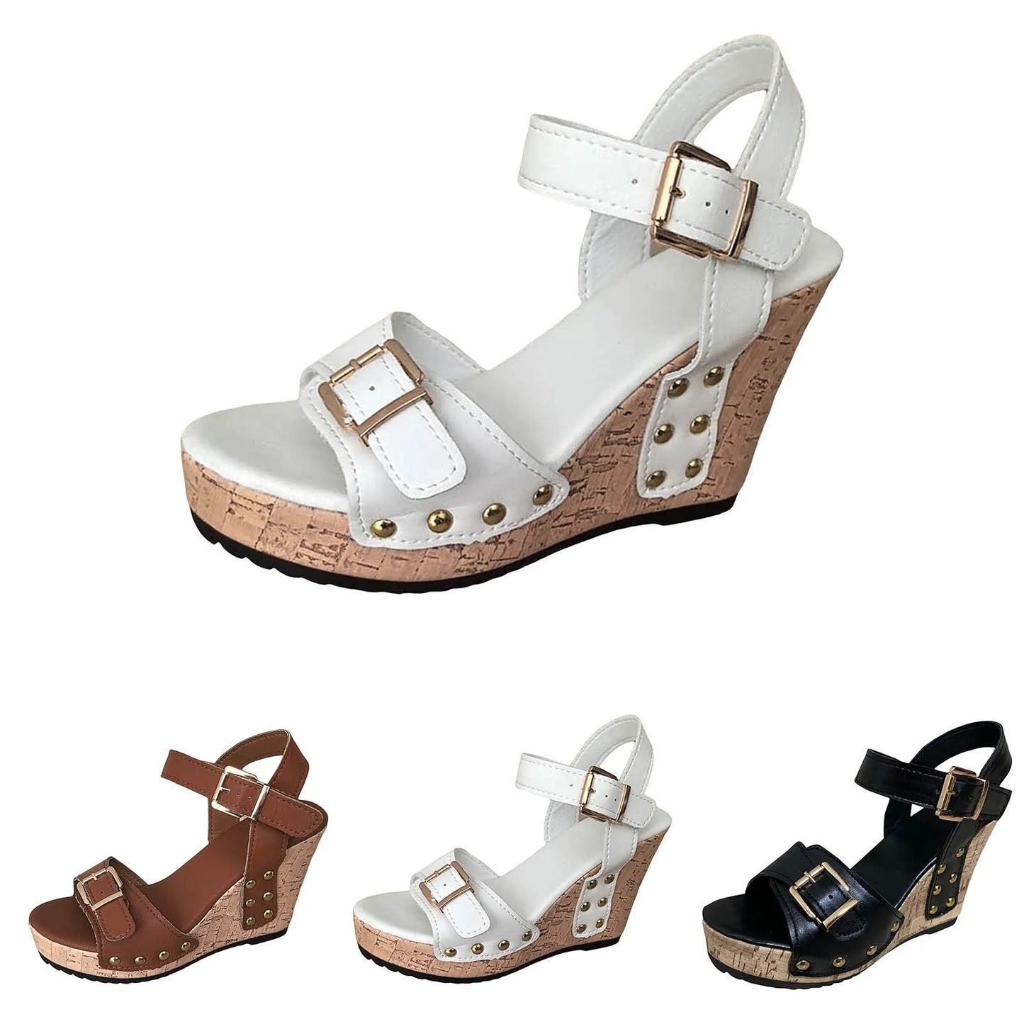 Women's Slope High Heel Casual Sandals