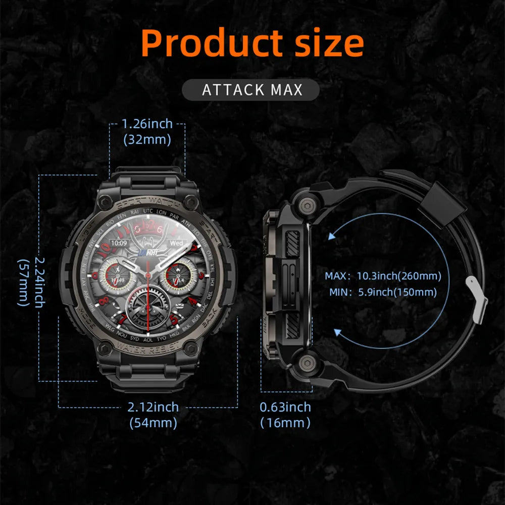 LOKMAT New ATTACK MAX Smart Watch