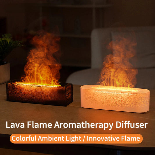 Colorful Flame Aromatherapy Diffuser