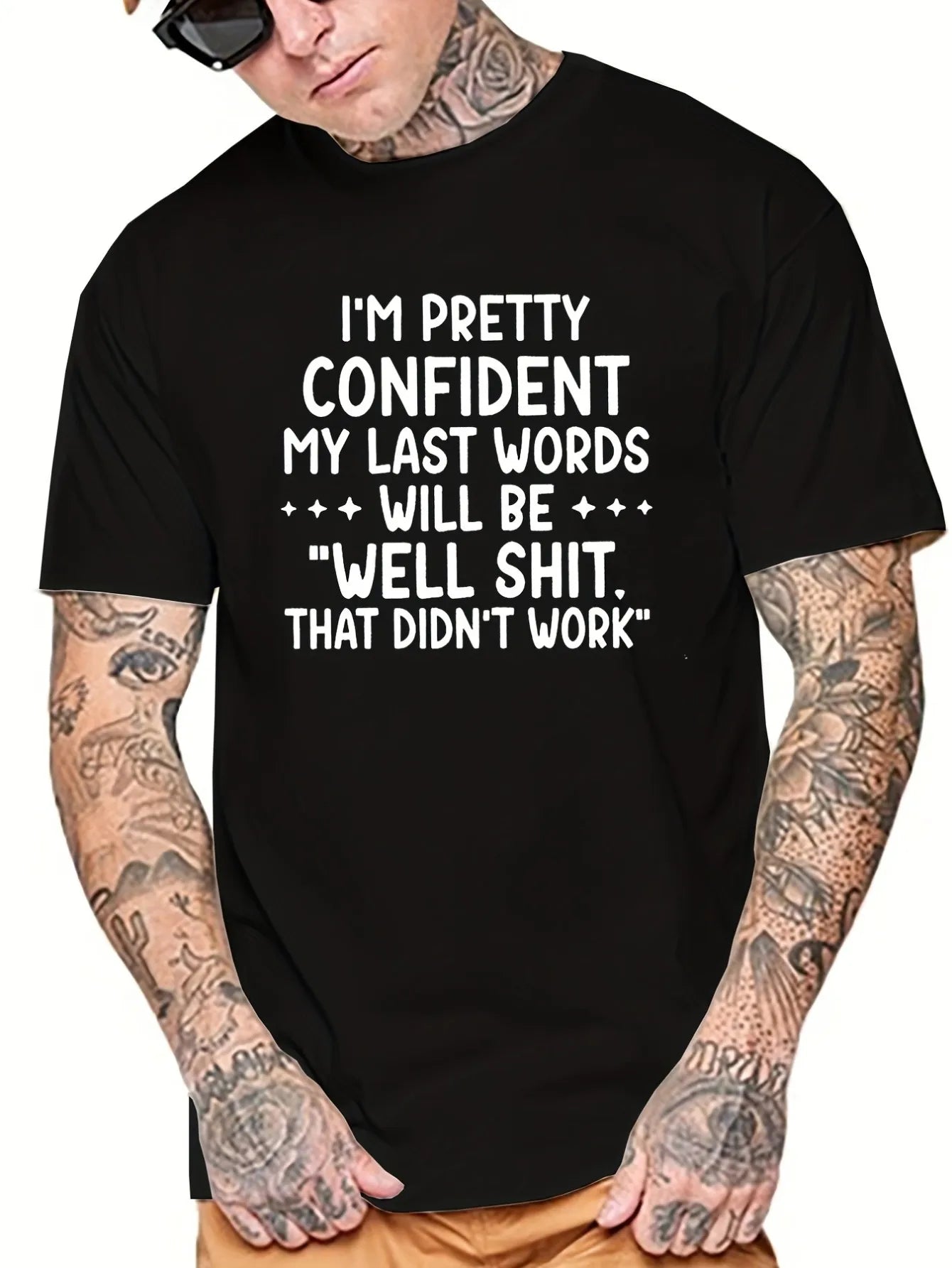 ’That Didn't Work' Print T-Shirt