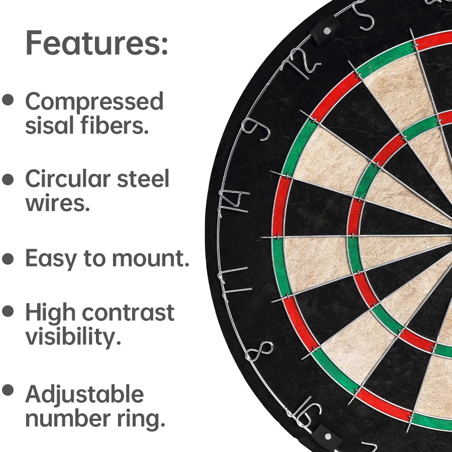 Premium Brazilian Hemp Dart Board