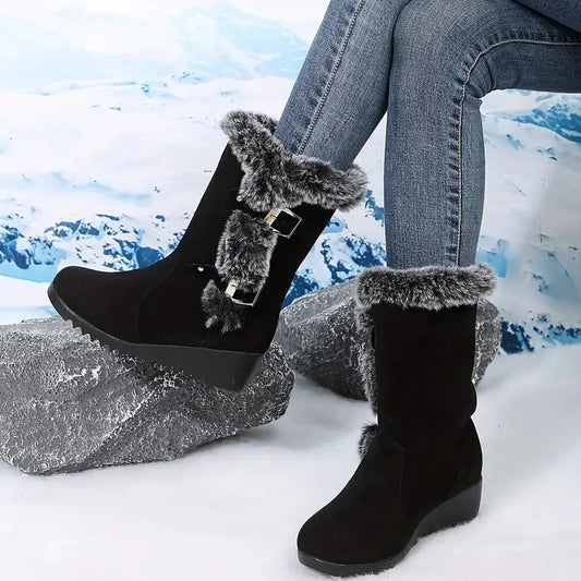 Mid-Calf Comfortable Warm Boots